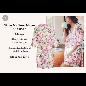 Show Me Your Mumu robe